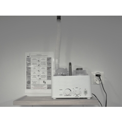 Nebulizator do inhalacji solnych w łaźni parowej
